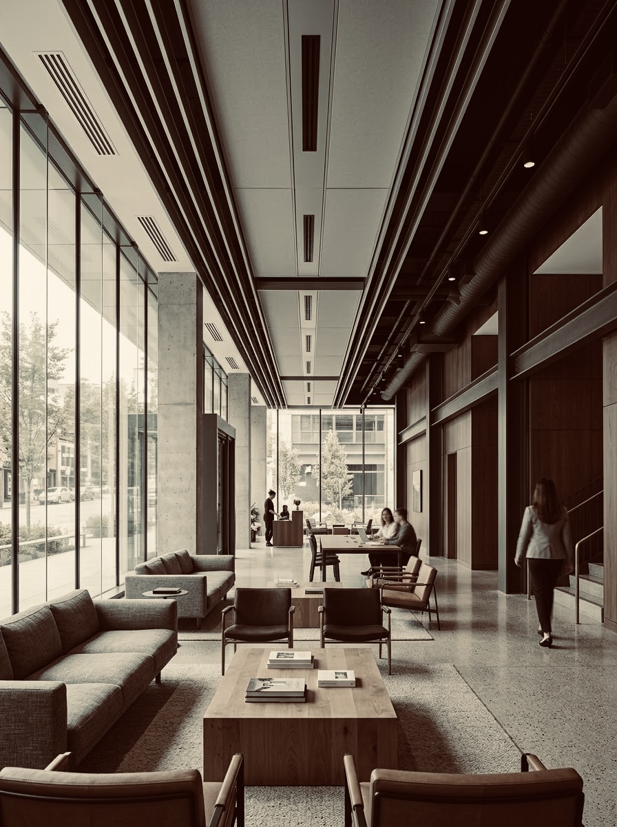 Espacio comercial con solución de climatización InterCool